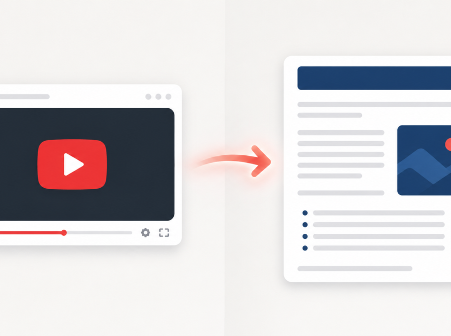 youtube to blog